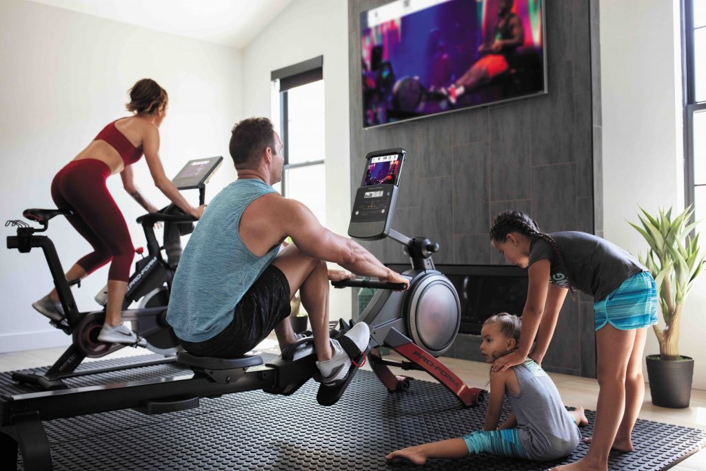 family training fitness health homegym