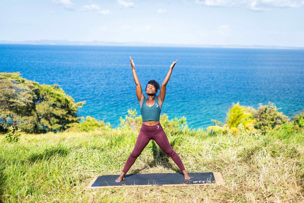 panama yoga woman trainer health