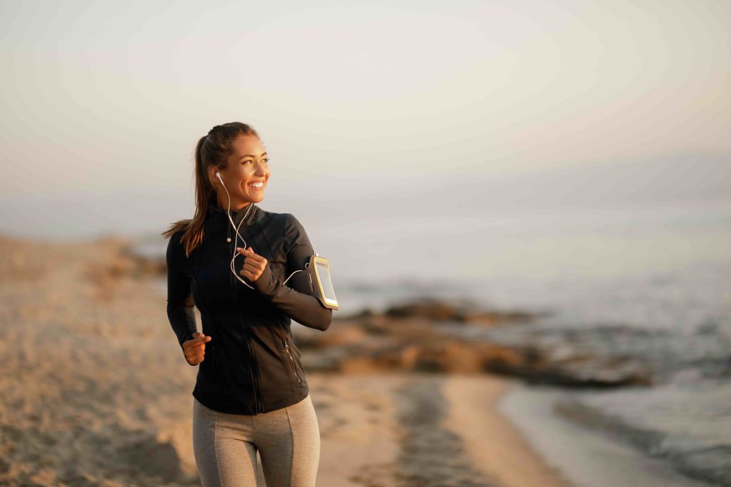 running cardio woman fitness health
