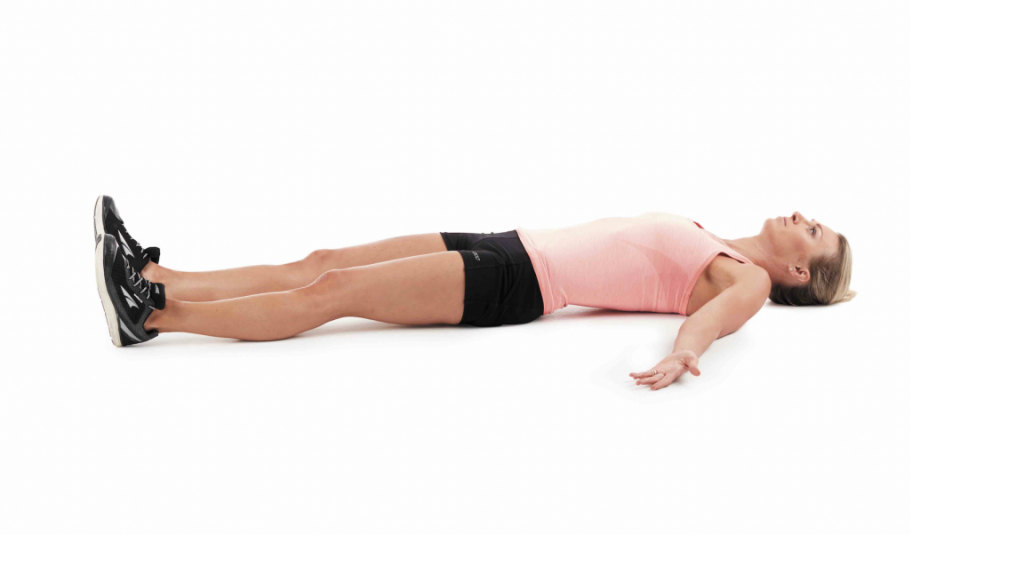 savasana relax lay peace woman