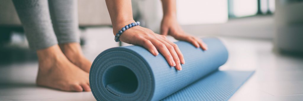 yoga mat materials woman health